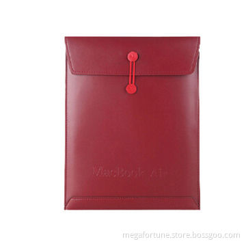 Slim PU Leather Cases for Apple's Macbook Air 15.4-inch, OEM/ODM Orders are Welcome
